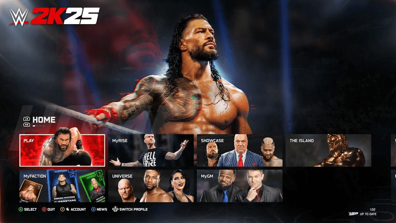 CommonUI WWE Menu System thumbnail